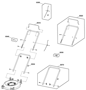 Part Location Diagram of 84005020 Murray Kit, Wing Knob, Handle